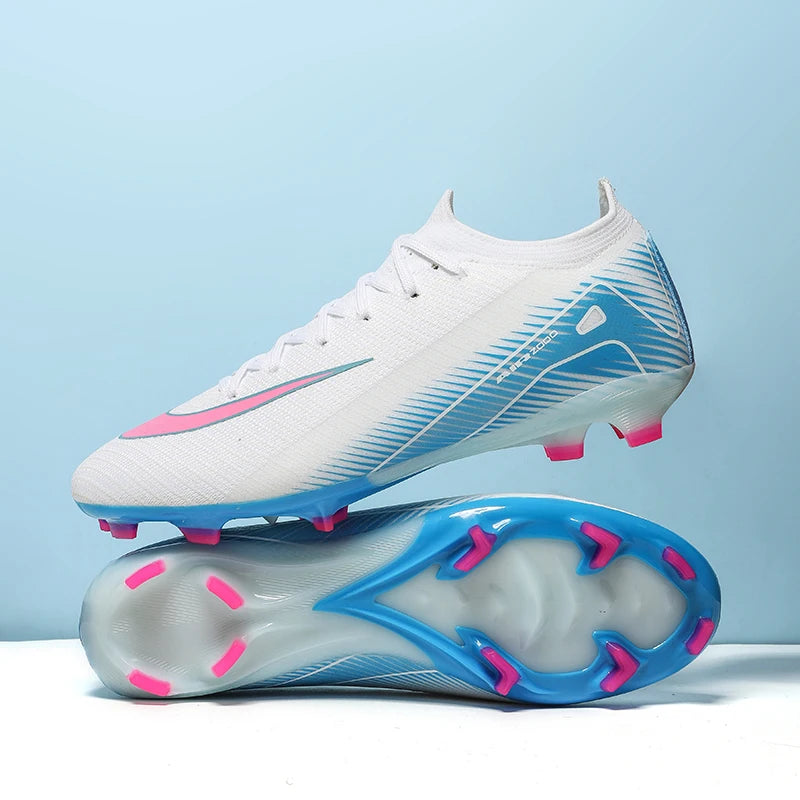 Men and Women Professional Training Football Cleats Ultralight Soccer Shoes