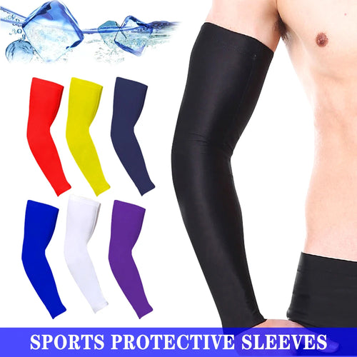 1 Piece Cooling UV Sun Protection Arm Sleeves For Running And Fitness