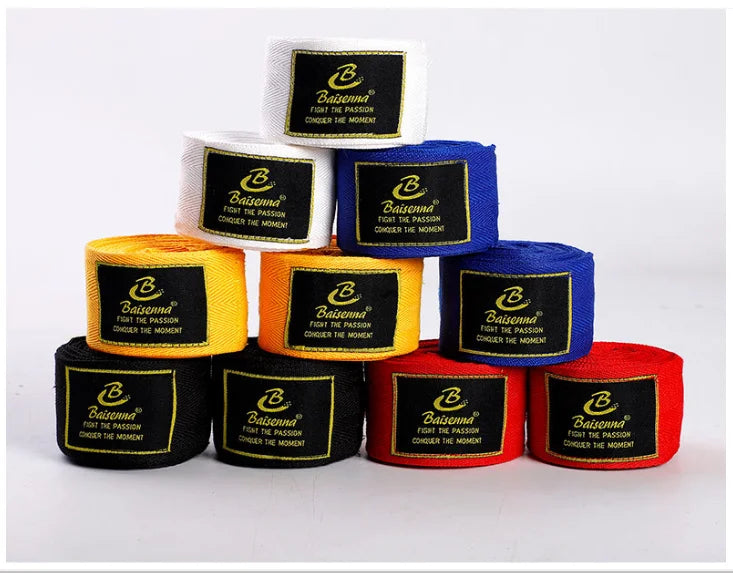 2 Piece 1.5/2/3/5M Boxing Training Bandages Cotton Sports Bandages For Martial Arts