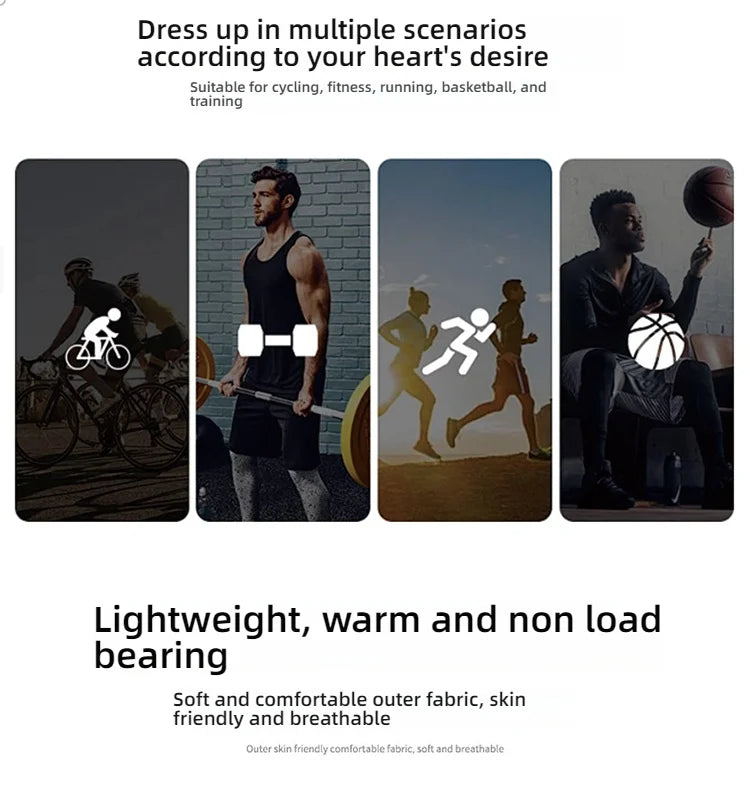 Long Sleeve Men's Running Fitness Compression Shirt