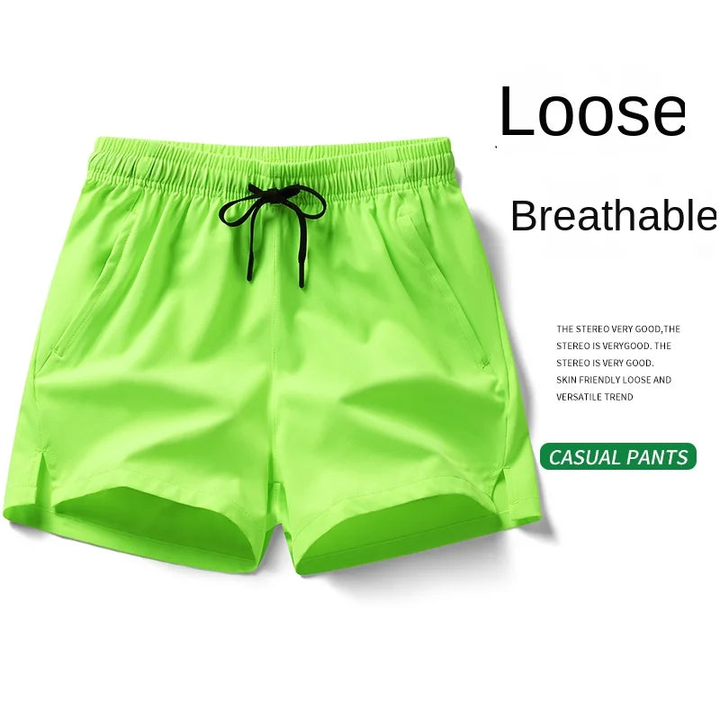 Sports Shorts With Zippered Pockets For Men And Women