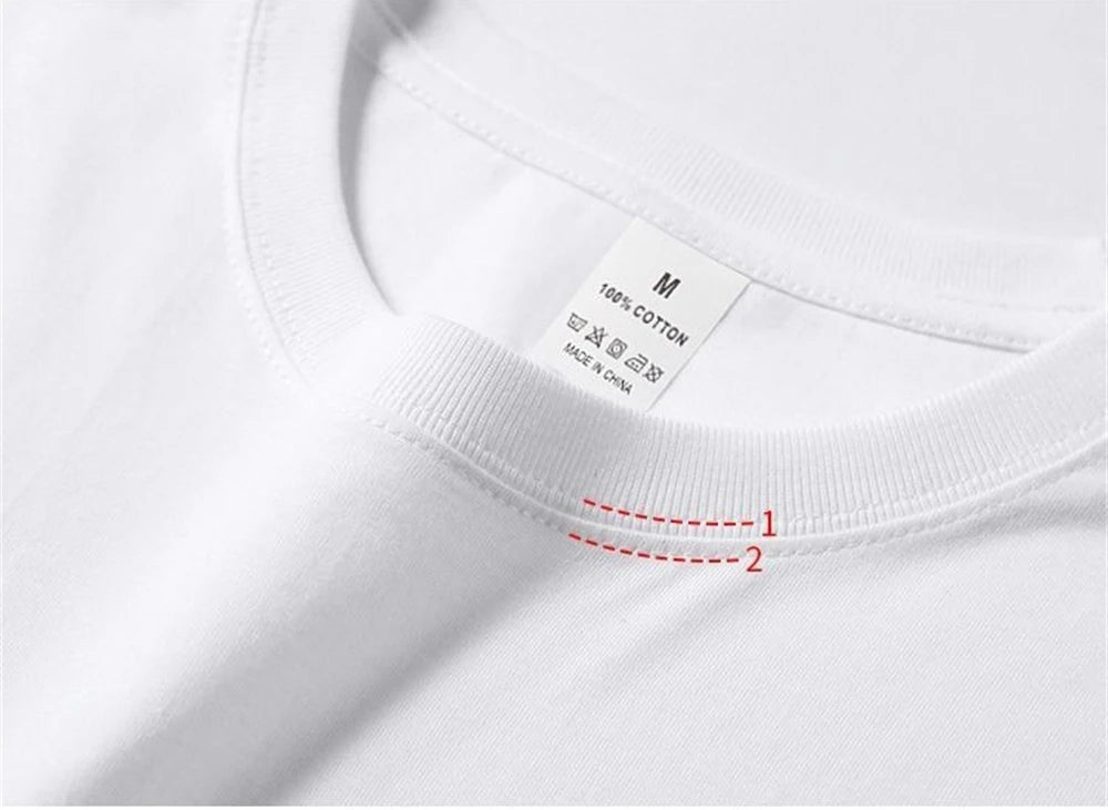 2 Pack 100% Cotton Solid T Shirts Men and Women