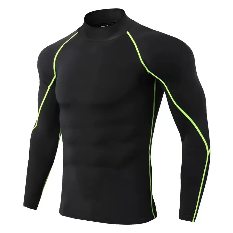 Men Compression Long Sleeve T Shirt Sportswear