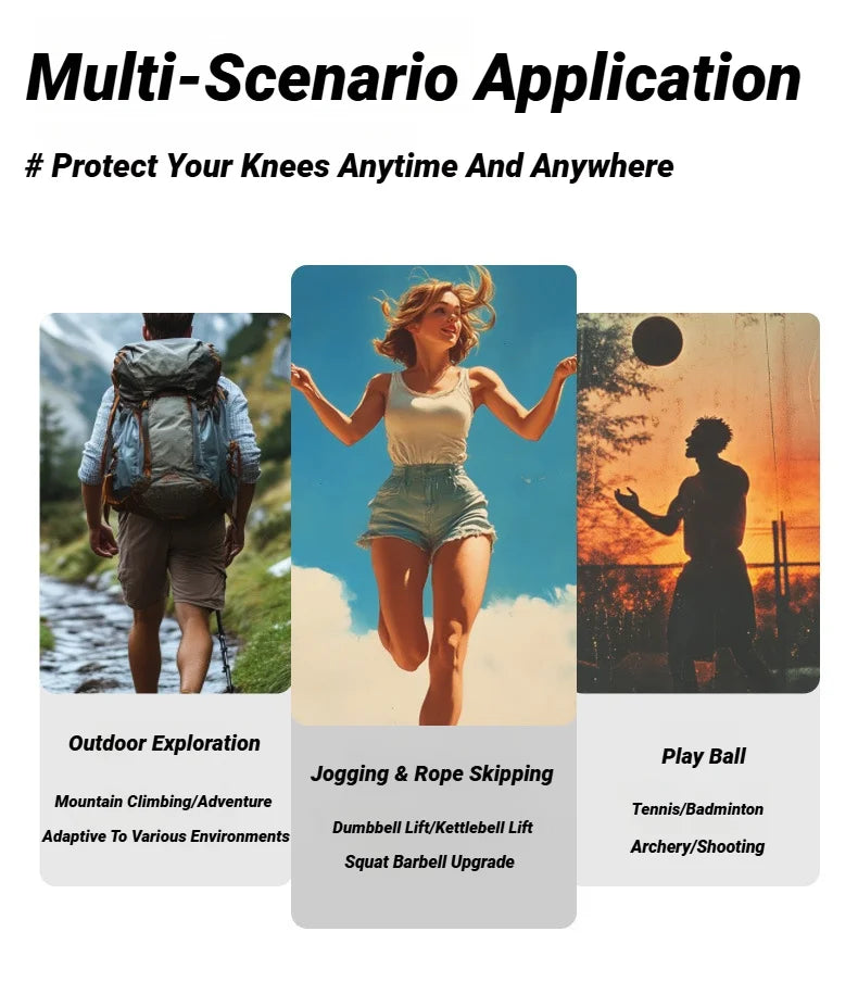 Adjustable PVC Knee Patellar Band Tendon Support Brace for Sports