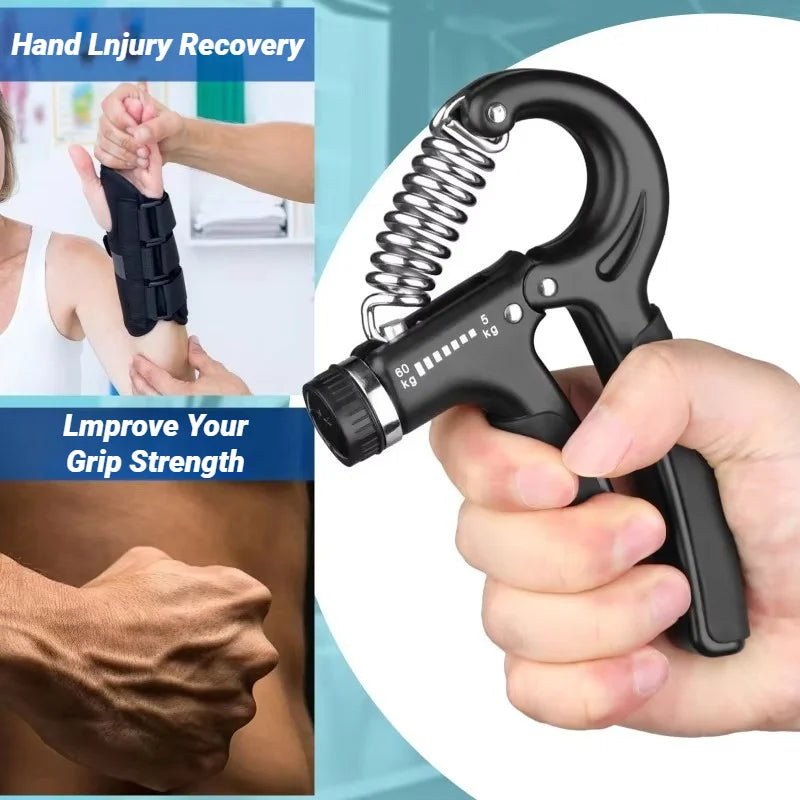 5-60KG Hand Grip Strengthener Forearm Exerciser