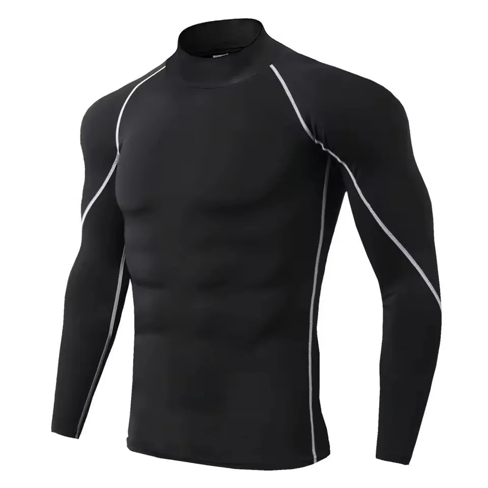 Men Compression Long Sleeve T Shirt Sportswear