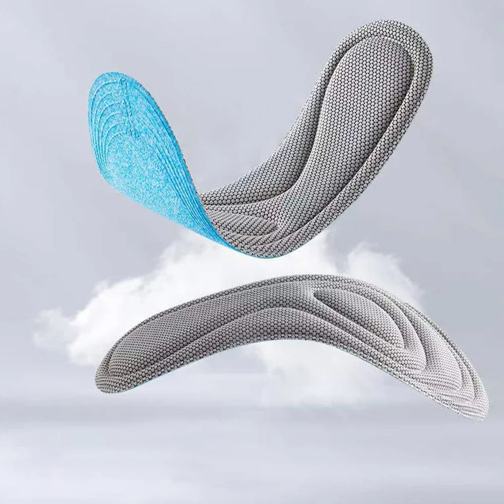 4pcs Memory Foam Orthopedic Insoles for Shoes Men and Women