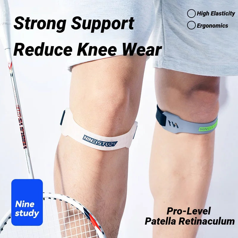 Adjustable PVC Knee Patellar Band Tendon Support Brace for Sports