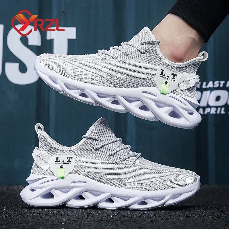 Men Sports Running Black Shoes Sneakers