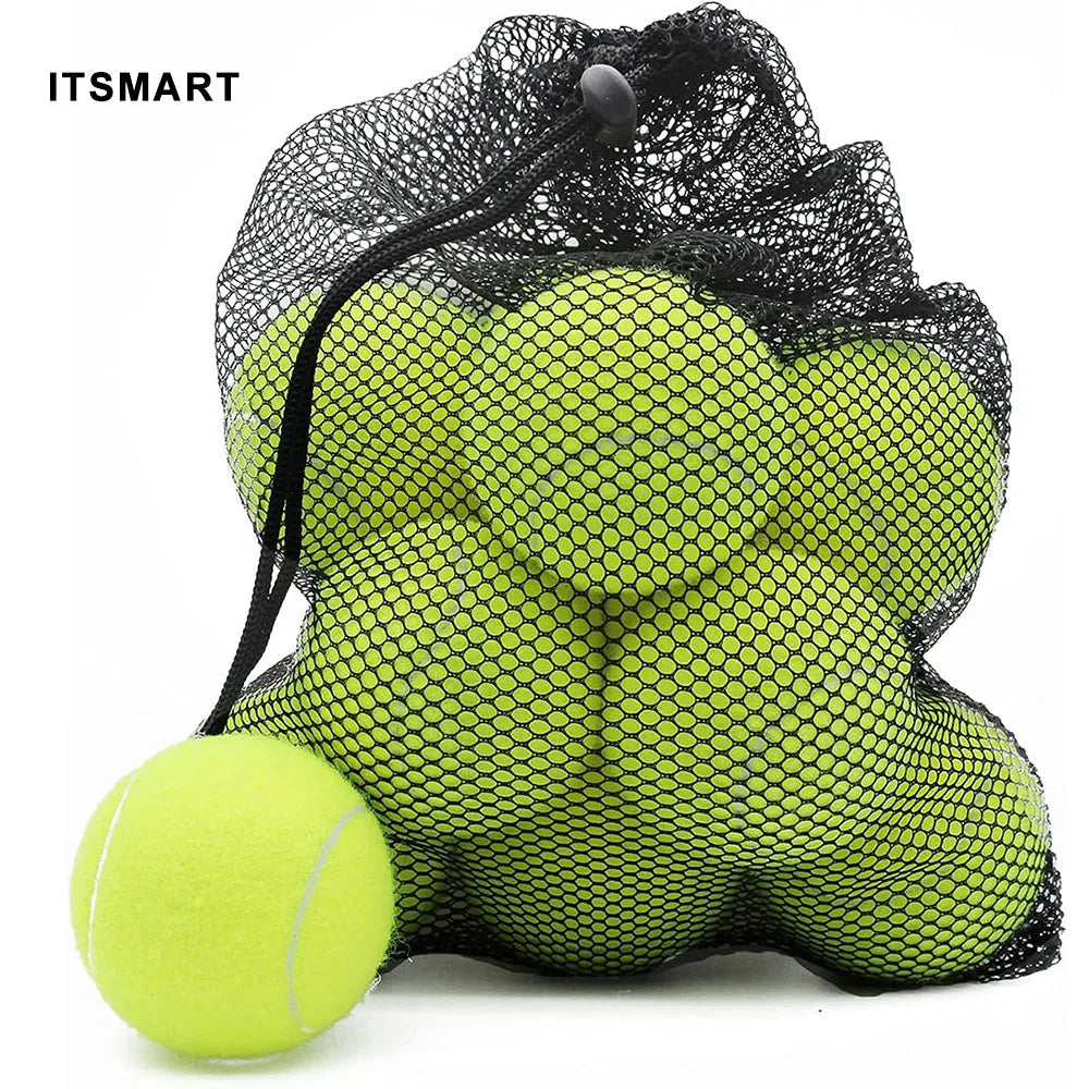 6/12 Pack Tennis Balls for Beginner High Elasticity Practice Tennis Balls With Bag