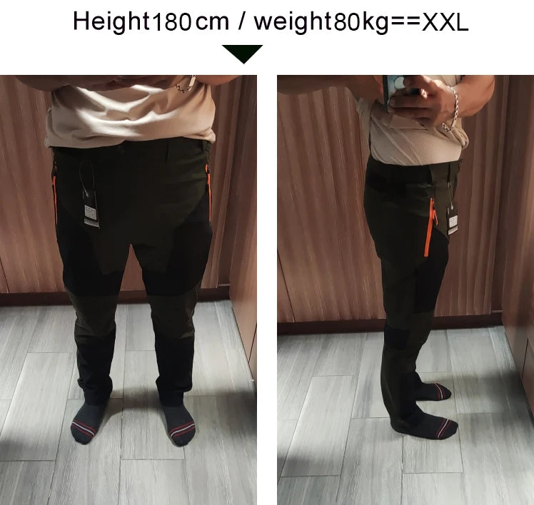 Men Sports Breathable Pants Hiking Trousers Camping Splash Prevention Quick Dry UV Resistant Elastic Thin