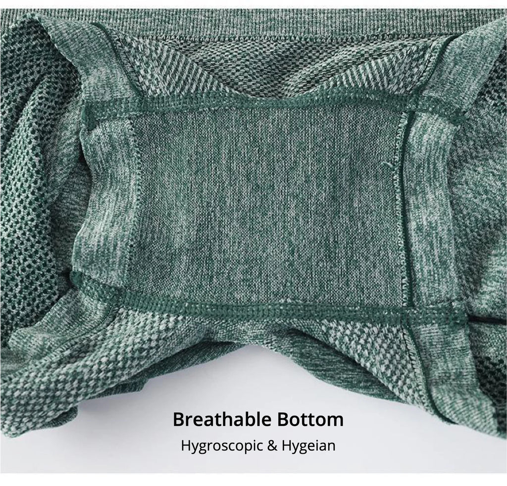 Seamless Yoga Shorts High Waist Workout Fitness