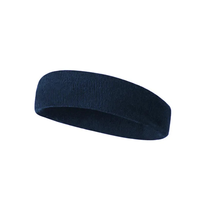 Women/Men Cotton Elastic Sweatband For Fitness Sports