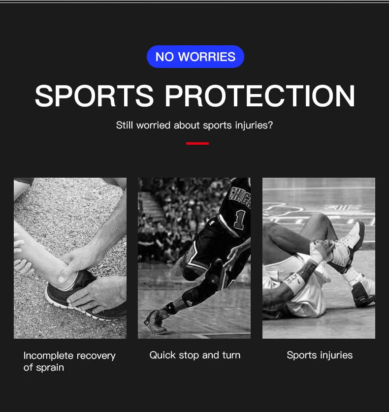 Ankle Support Elastic Breathable Ankle Brace Adjustable Compression Brace