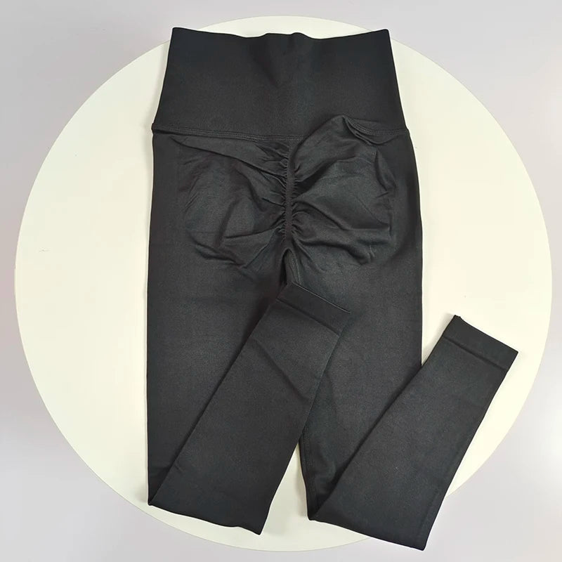 High Elastic Seamless Yoga Leggings - Women Fitness Quick Dry Push Up Sports Pants