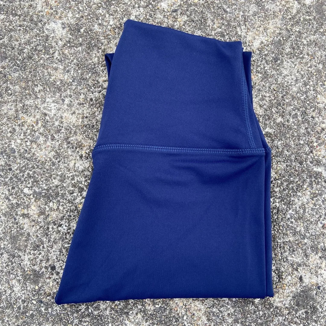 Solid Color High Waist Yoga Leggings For Women