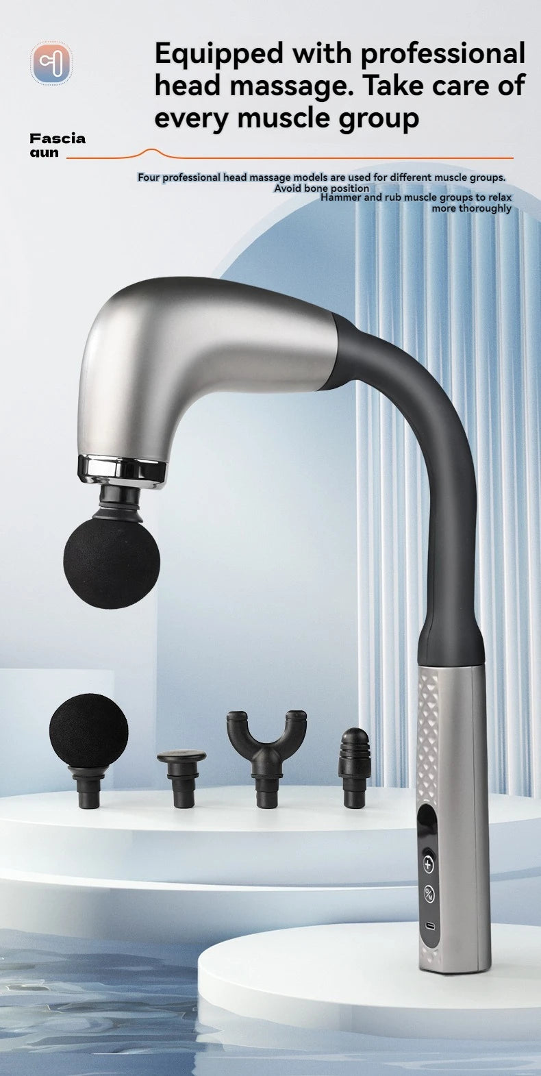 Smart Massage Gun Electric Massage Hammer For Recovery