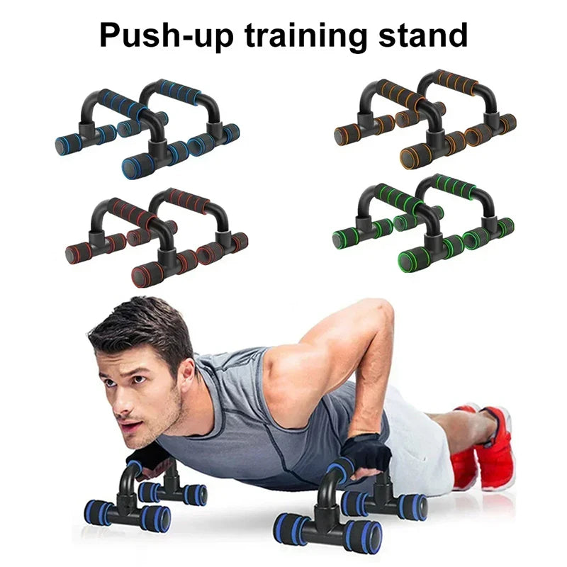 Portable Muscle Training Fitness Equipment Anti Skid Foam Handle Push Up Support