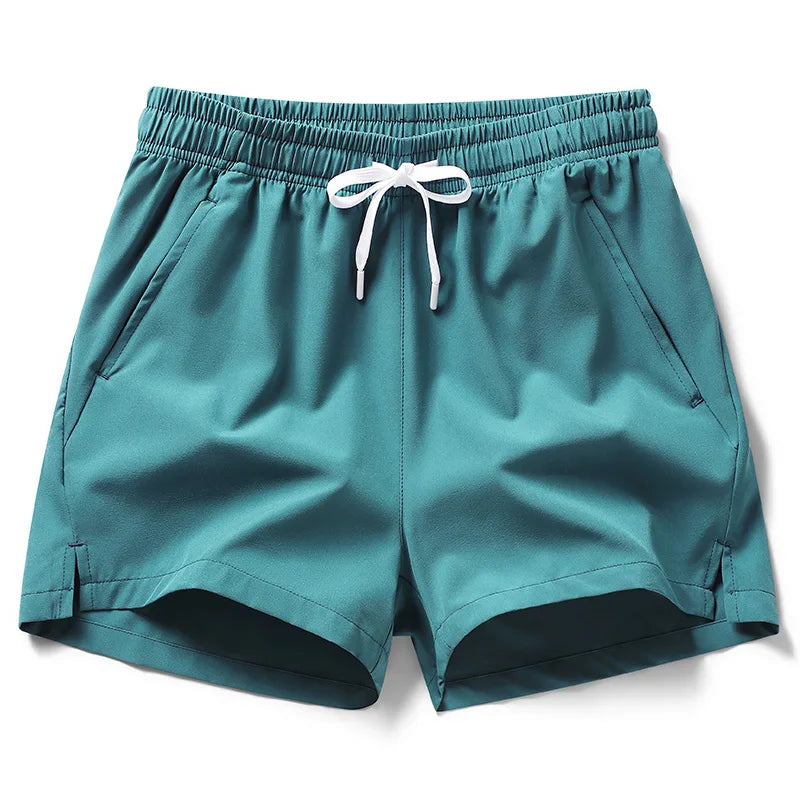 Sports Shorts With Zippered Pockets For Men And Women