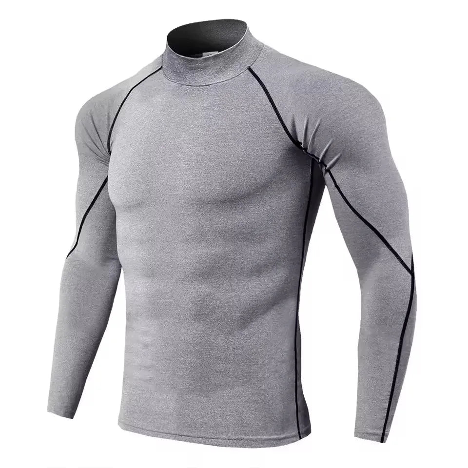 Men Compression Long Sleeve T Shirt Sportswear