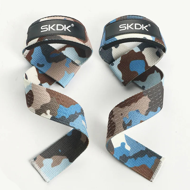 Weightlifting Wrist Straps Strength Training Booster Adjustable Non-slip Straps