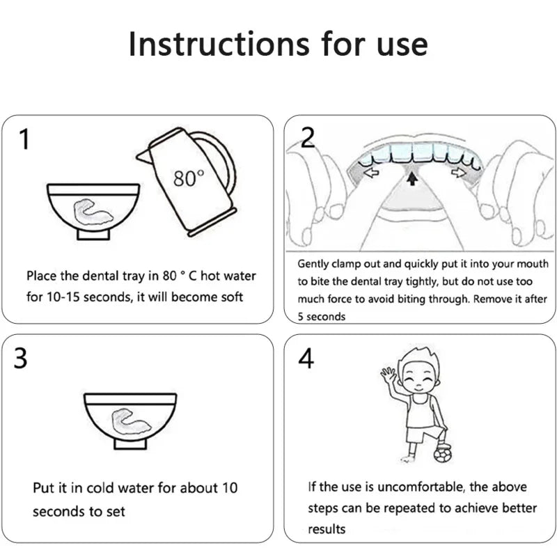 Mouth Guard Thermoplastic Shaping For Sports