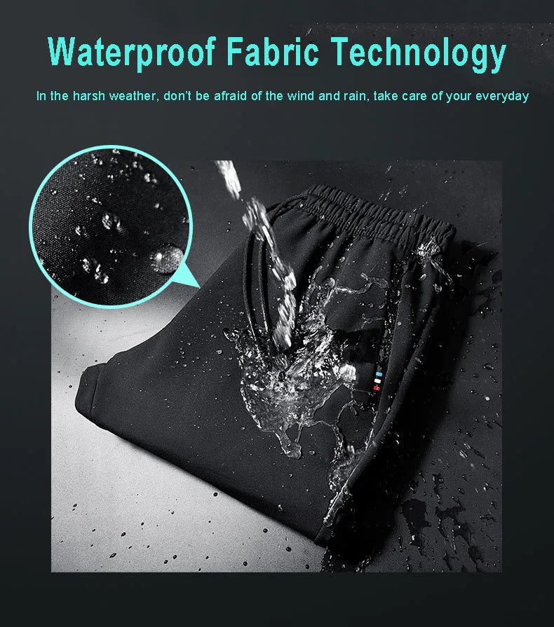 Warm Waterproof Running Jogging Athletic Pants for Men and Women