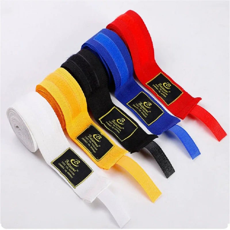 2 Piece 1.5/2/3/5M Boxing Training Bandages Cotton Sports Bandages For Martial Arts