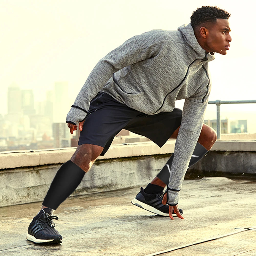 Calf Compression Sleeve Shin Splint Support for Sports Running Exercise