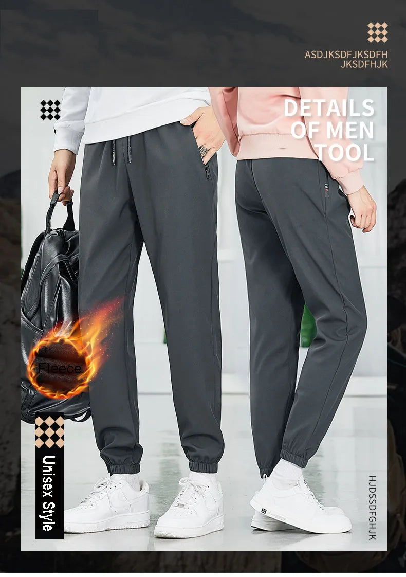 Warm Waterproof Running Jogging Athletic Pants for Men and Women