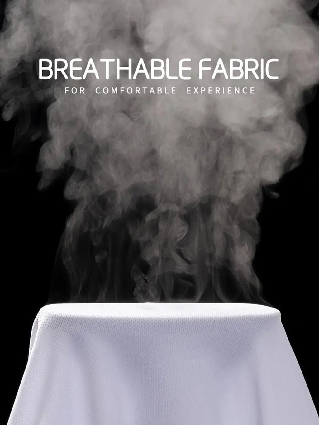 White T-Shirt 4-Pack Breathable for Fitness and Running