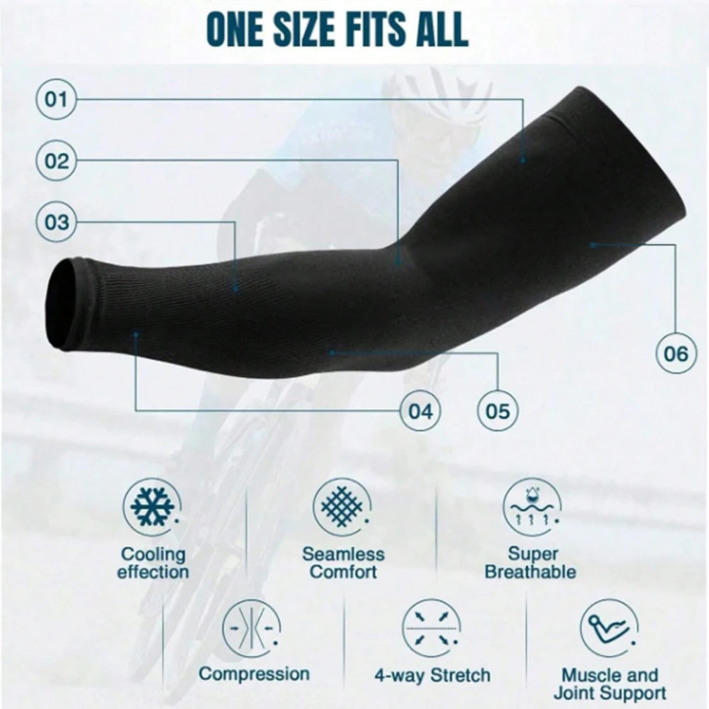 3 Pack Arm Compression Sleeves