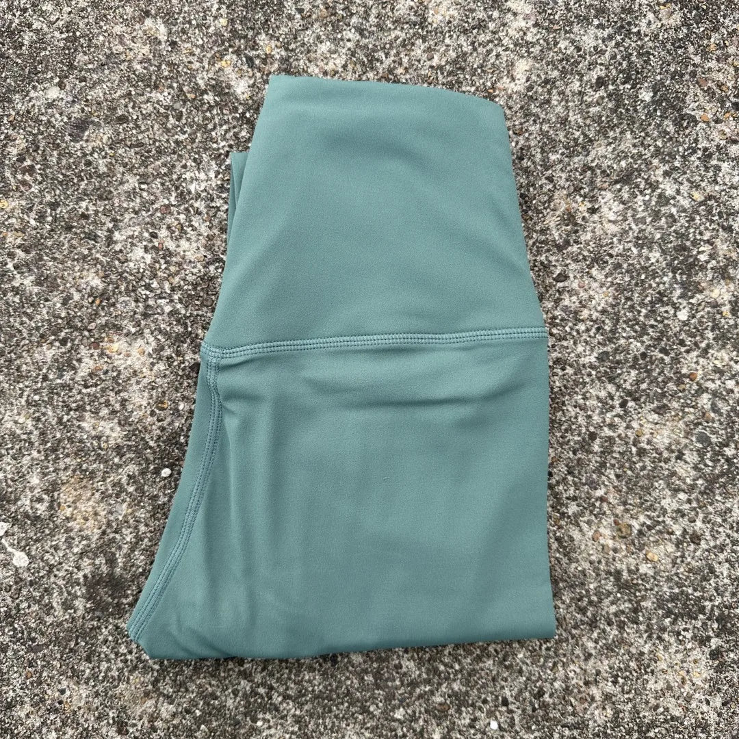 Solid Color High Waist Yoga Leggings For Women