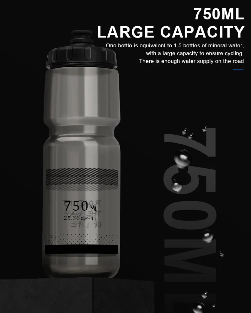 Water Bottle 750ML Plastic For Outdoor Sports