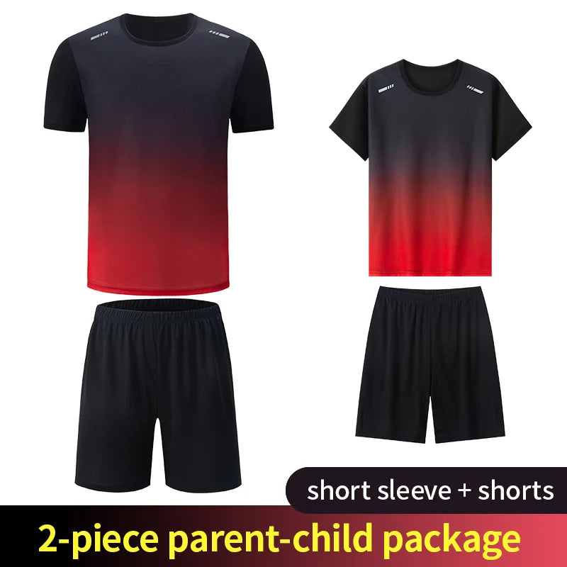2 Piece Short Sleeved Sports Fit For Men