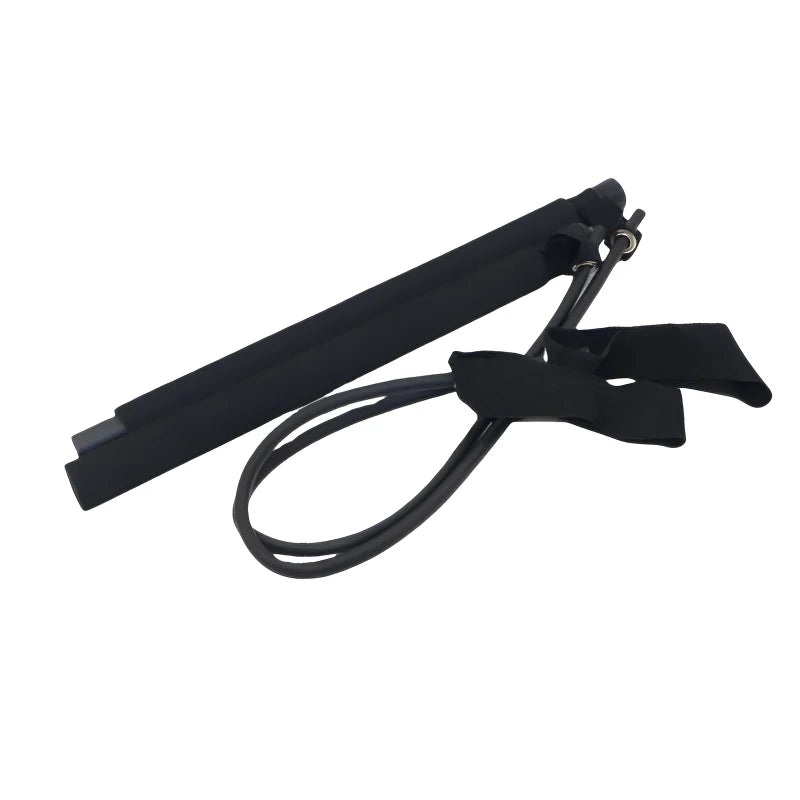 Yoga Pilates Bar Stick With Resistance Band Muscle Toning