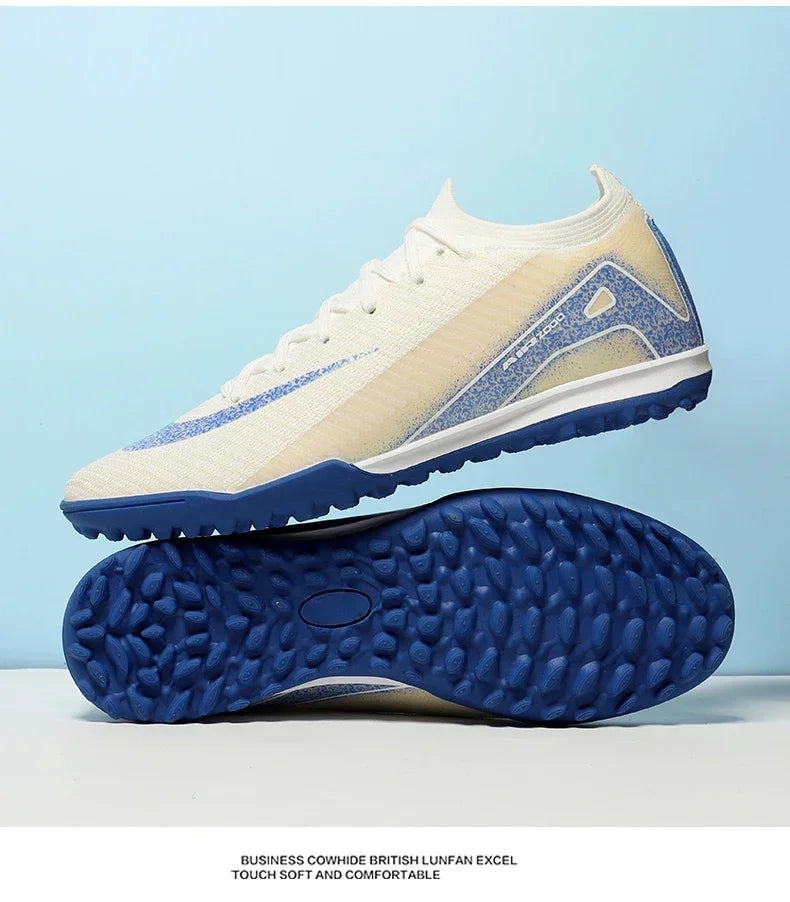 Men and Women Professional Training Football Cleats Ultralight Soccer Shoes