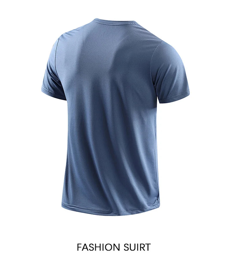 Men's Running Quick Drying T-Shirts Breathable For Sports and Fitness