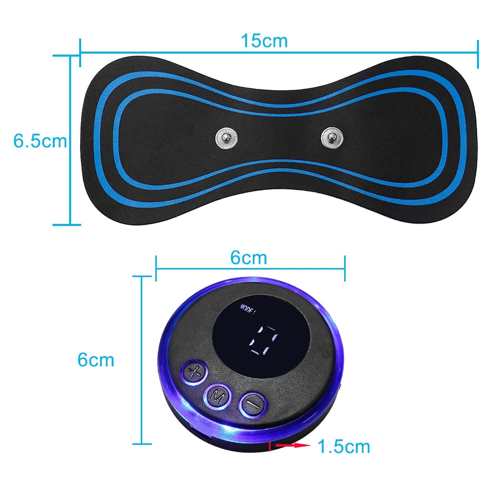 Mini Neck Massager Portable Electric Relief Device