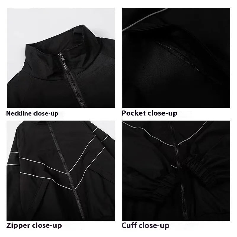 Men Women Jacket Windbreaker