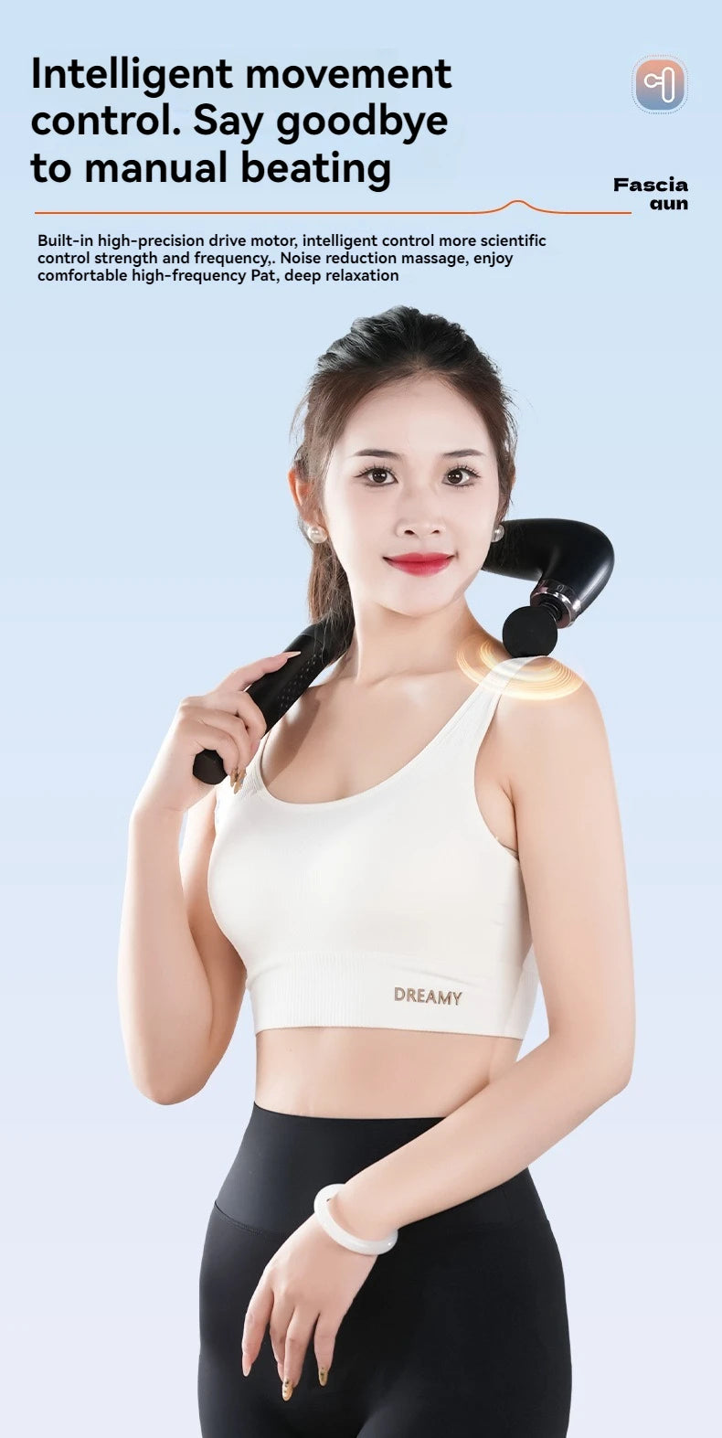 Smart Massage Gun Electric Massage Hammer For Recovery