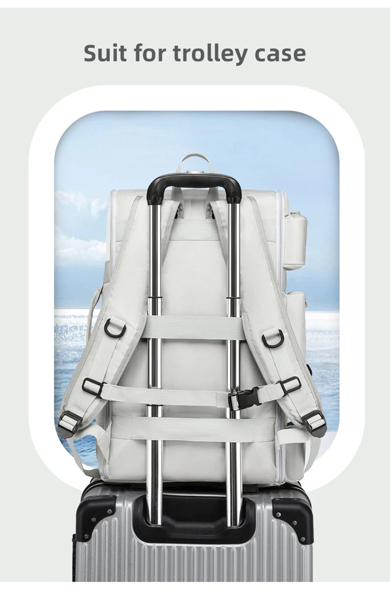 Large Capacity Gym Bag Travel Backpack For Travel Sports And Fitness