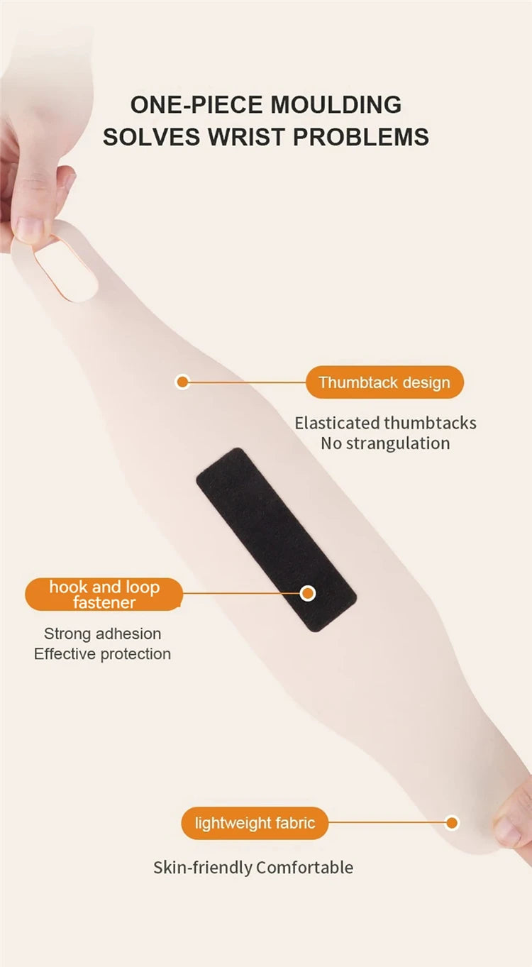 1 Piece Fitness Ultra-thin Elastic Adjustable Wristband For Protection And Pain Relief