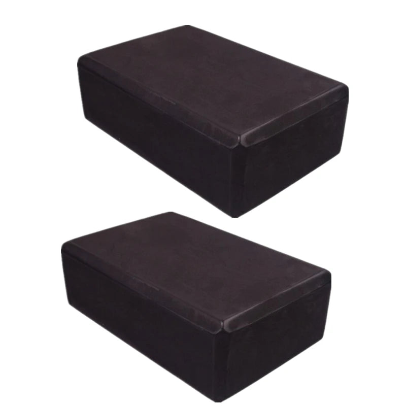 2 Pack Gym Blocks Foam Brick Training Exercise Fitness Equipment Yoga Blocks
