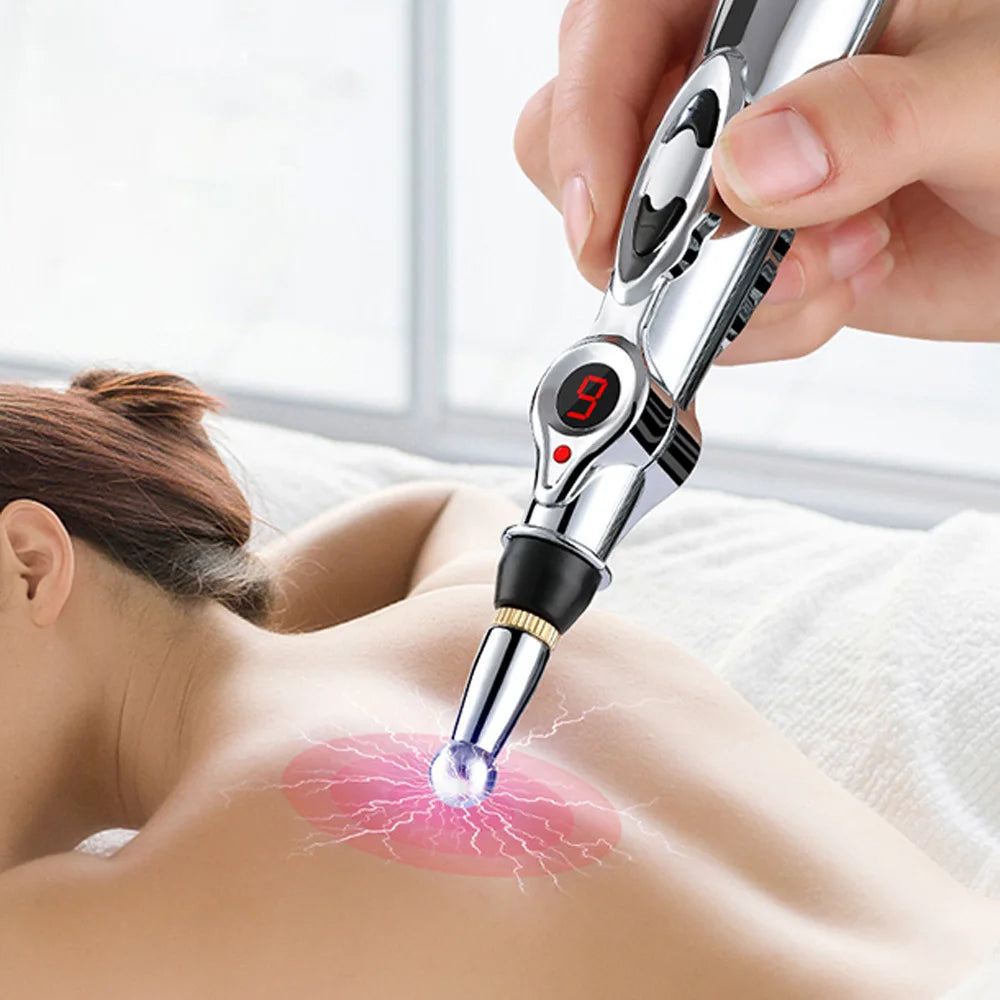 Electric Acupuncture Massage Pen For Body Recovery