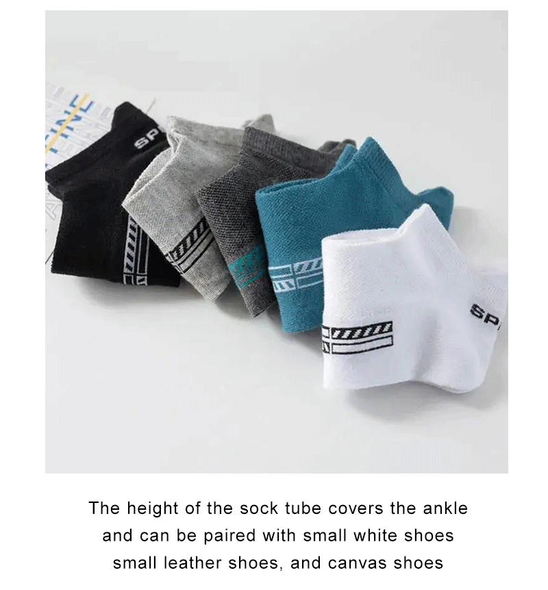 5 Pack Sports Socks