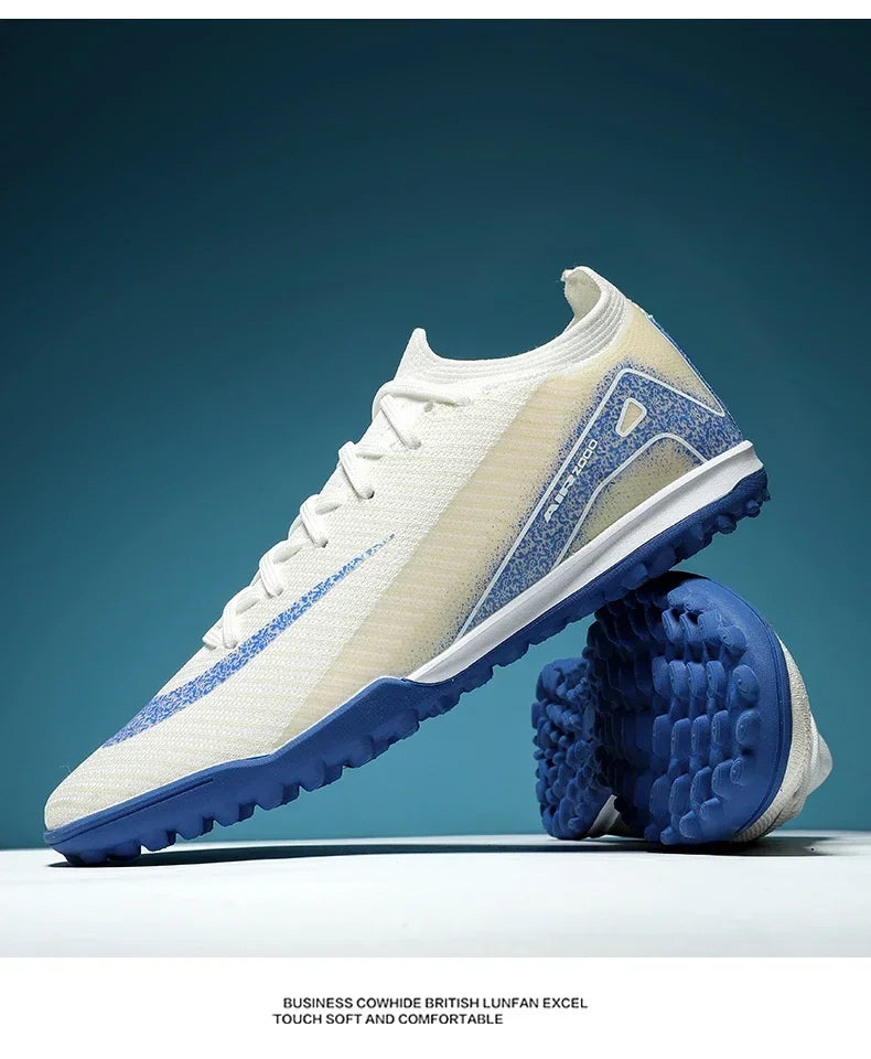 Men and Women Professional Training Football Cleats Ultralight Soccer Shoes
