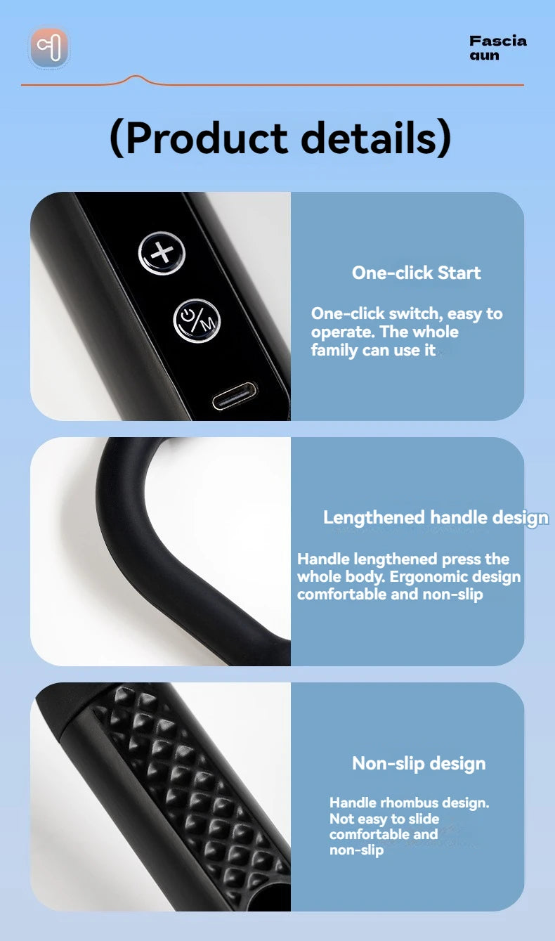 Smart Massage Gun Electric Massage Hammer For Recovery