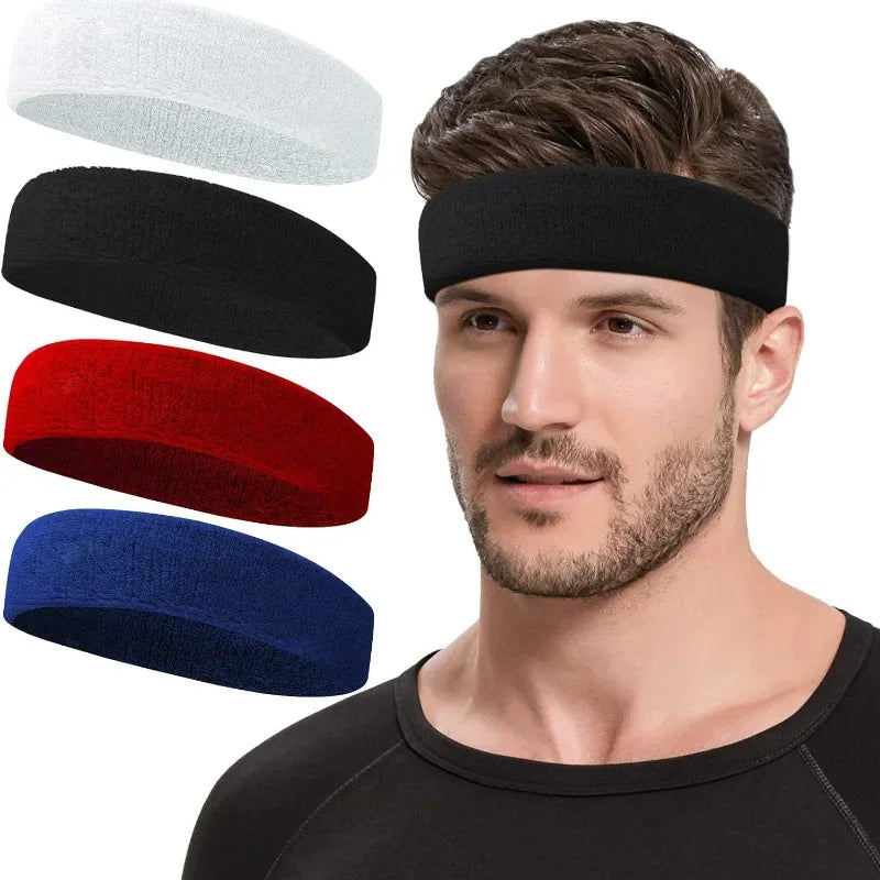 3 Pack Sweatproof Sports Headband for Men and Women
