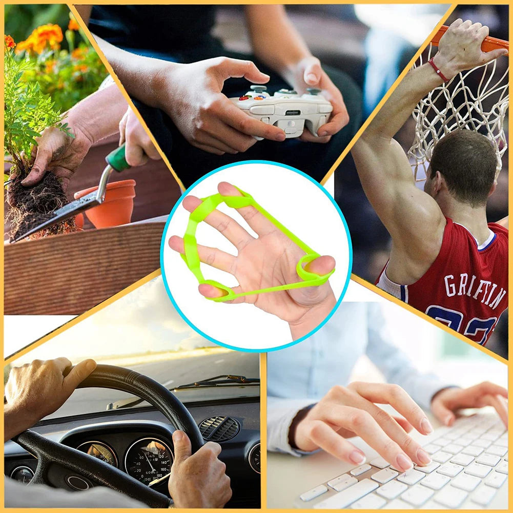1-3 Pack Silicone Finger Gripper Strengthener